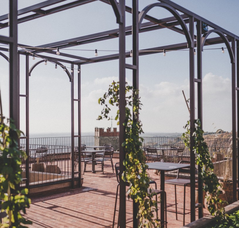 Stara Škola's rooftop